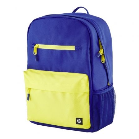 HP Mochila Campus 7J596AA Azul y Lima para Portátiles de hasta 15.6 pulgadas